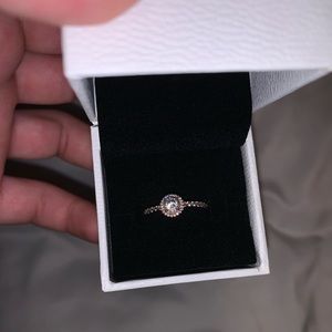Rose gold Pandora Ring